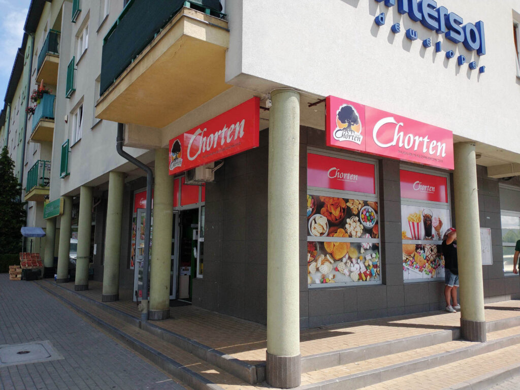 Rebranding sieci spożywczej Chorten