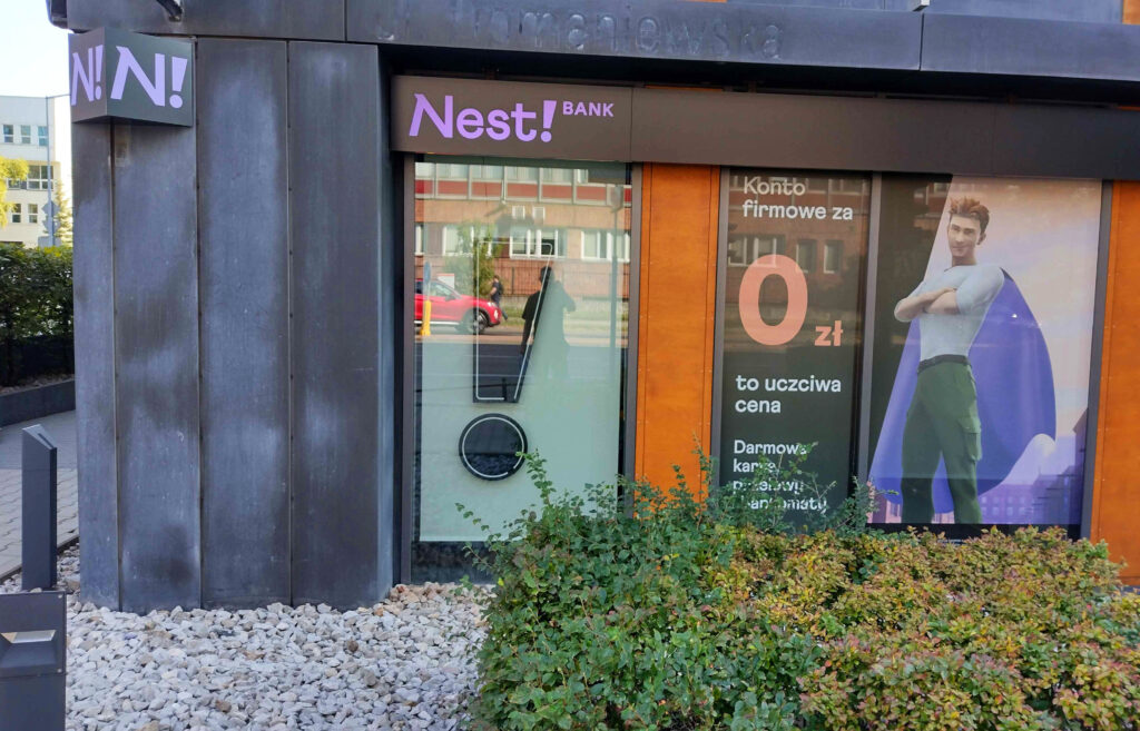 Placówka NEST Bank z nowym brandingiem