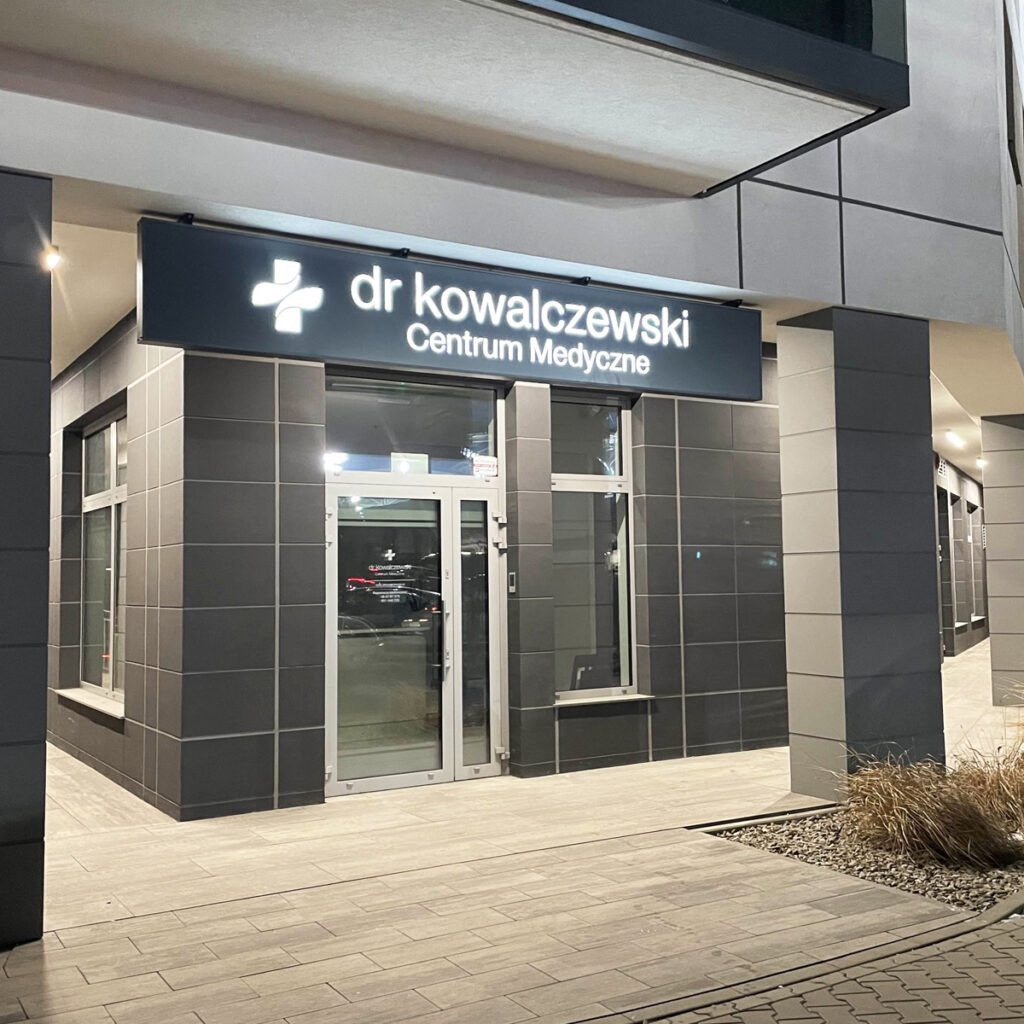 Kaseton reklamowy w ramie aluminiowej LED