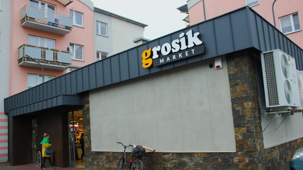 Grosik litery podświetlane sklep