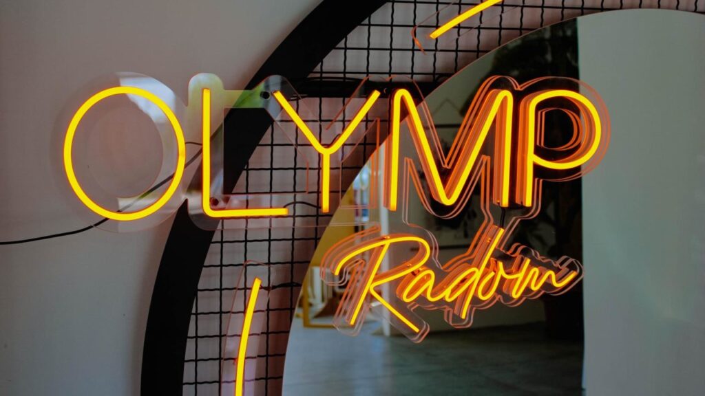 Neon Flex Olymp podświetlane oznakowanie