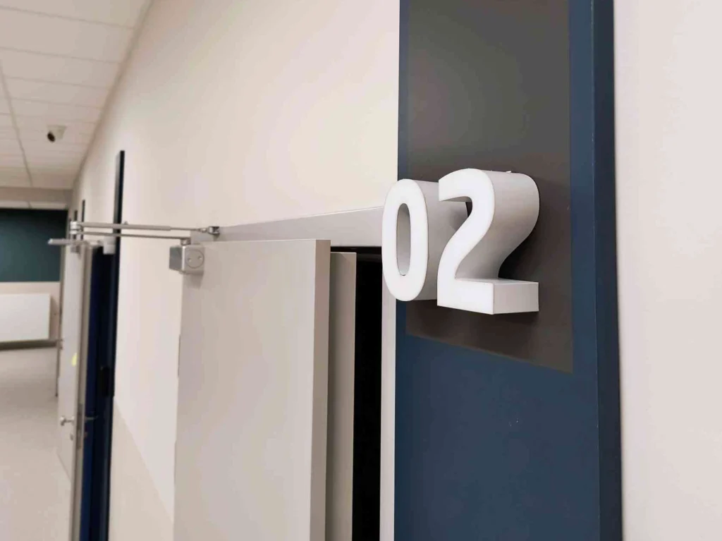 System informacji wizualnej w szpitalu